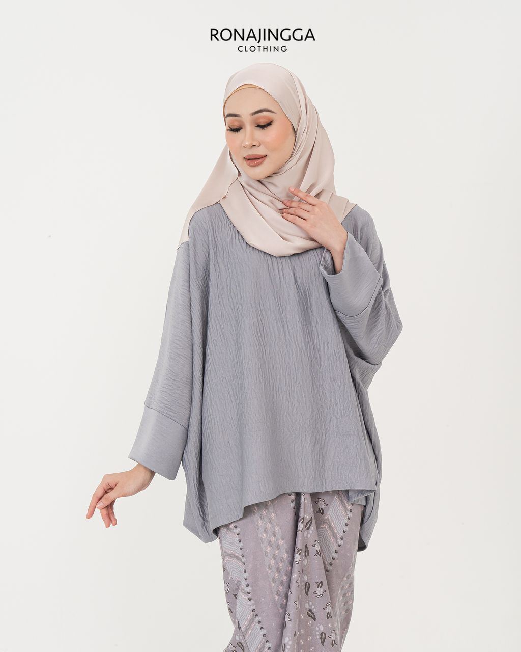 BELLA Premium Iron-less Lux Batik Baggy Kurung – RONA JINGGA