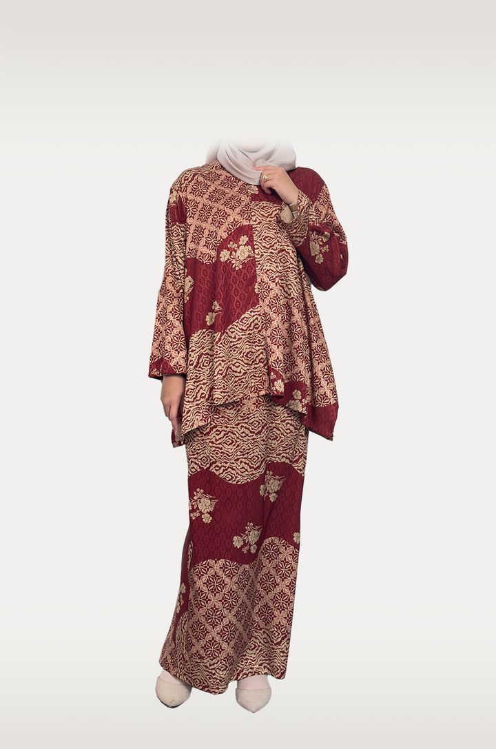 MISSFIONA BATIK WEB RED