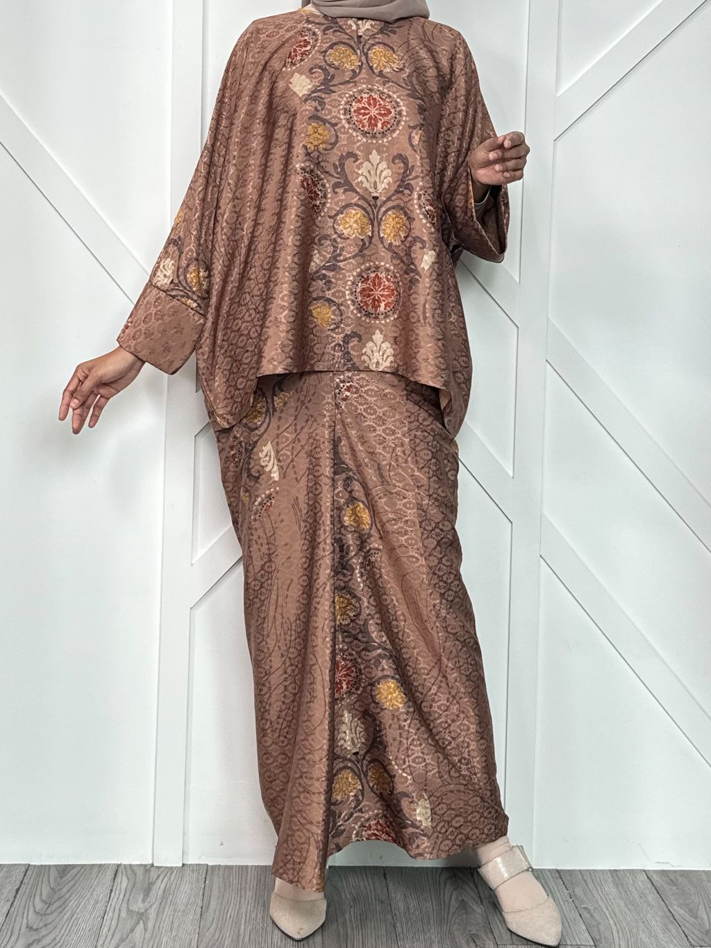 BELLA Premium Iron-less Royal Batik Baggy Kurung – RONA JINGGA