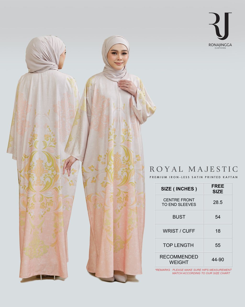 ROYAL MAJESTIC 2 SIZE