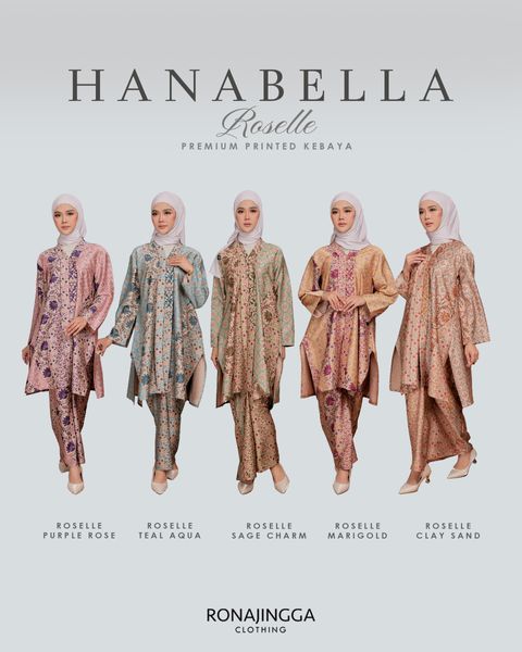 HANABELLA ROSELLE KEBAYA MAIN 2