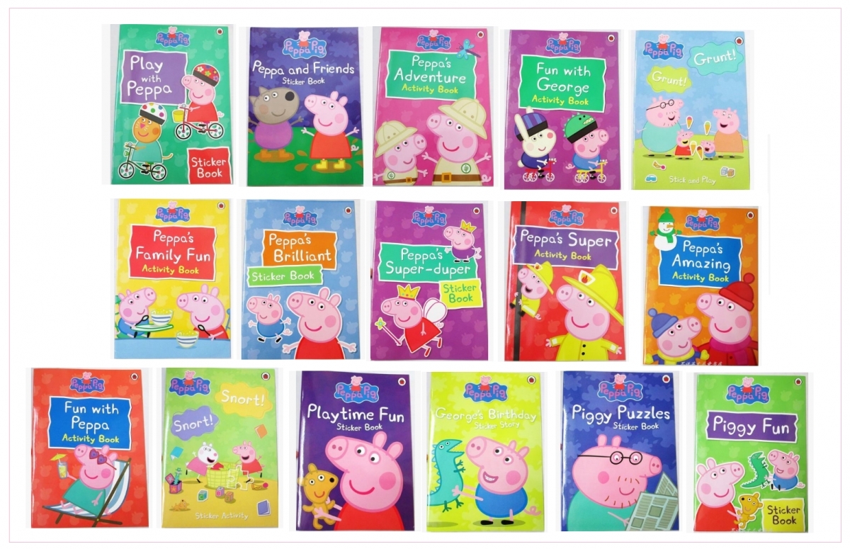 Peppa Pig Sticker Amp Activity Set 16 Books Toysdirect Online Kids Toys Amp Baby Toys Malaysia