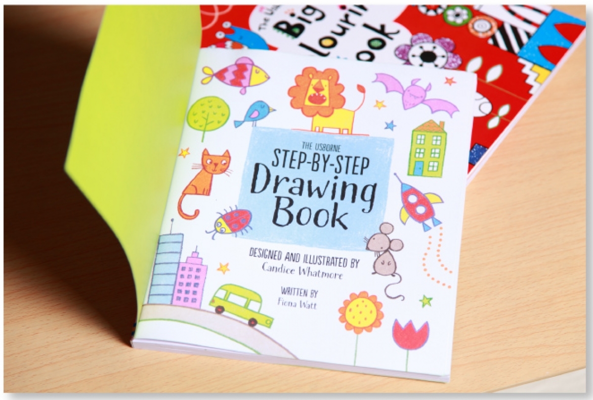 Usborne Step By Step Drawing Book Toysdirect Online Kids Toys Baby Toys Malaysia