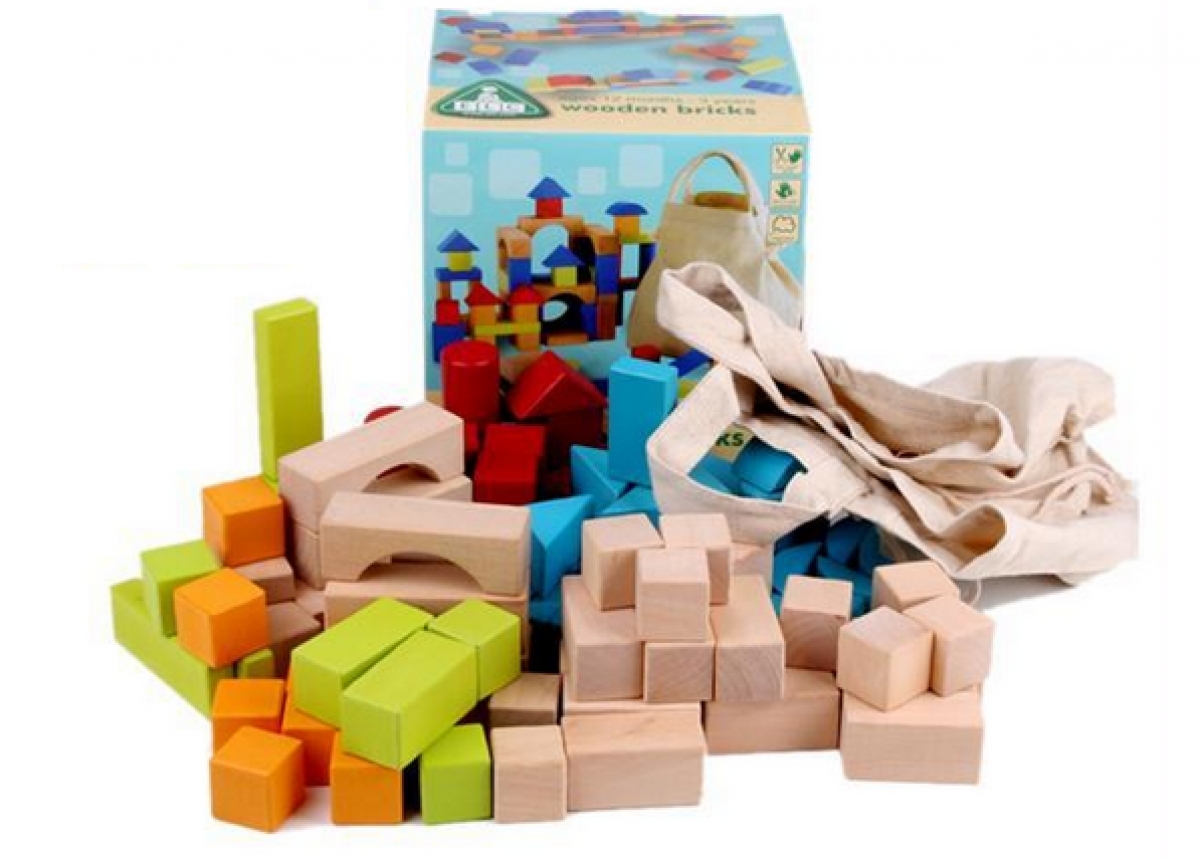 wooden bricks toys