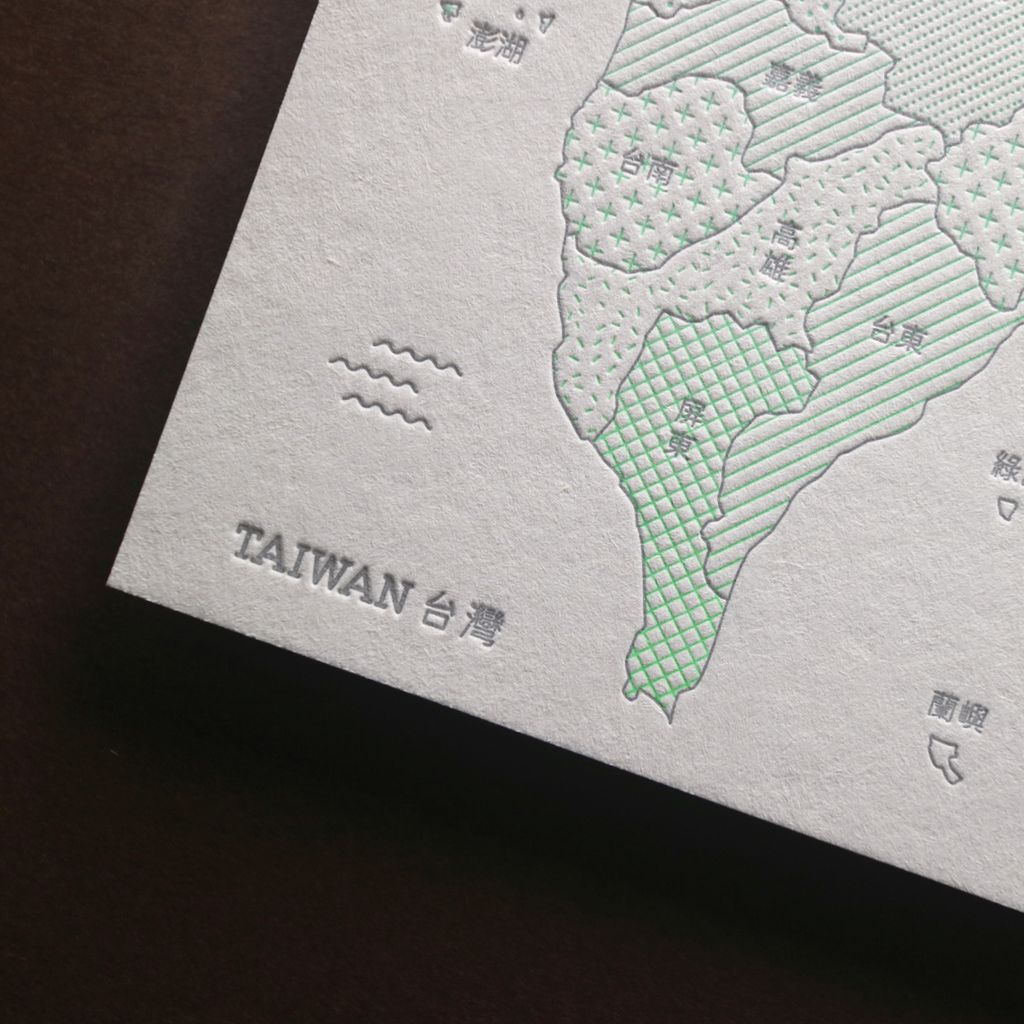 PC32 台灣地圖明信片3