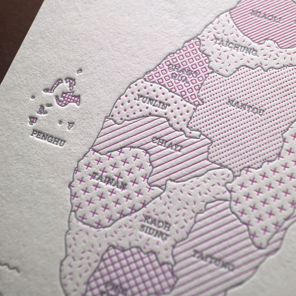 PC32 台灣地圖明信片5