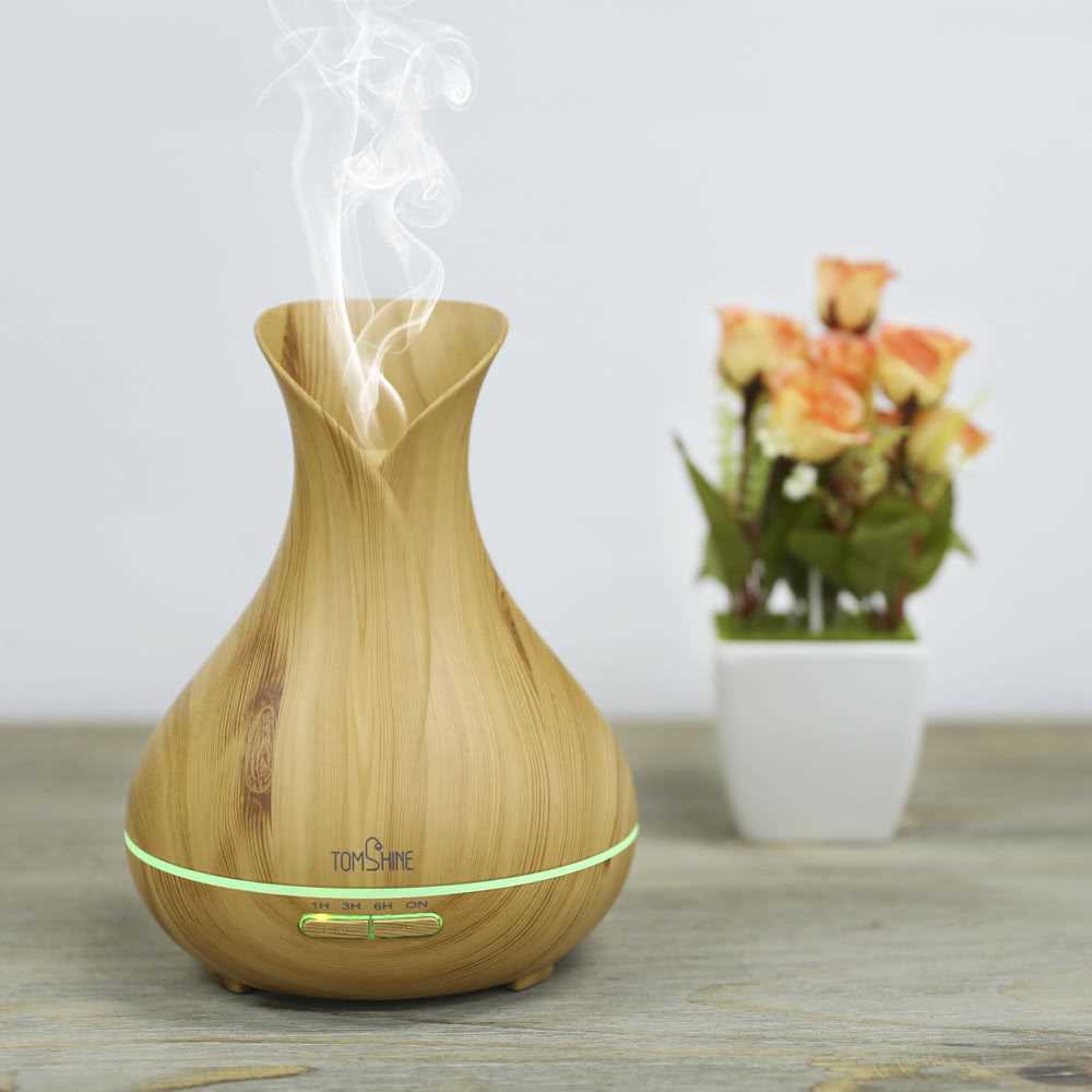Tomshine 400ml Cool Mist Air Humidifier Ultrasonic Aroma Essential Oil