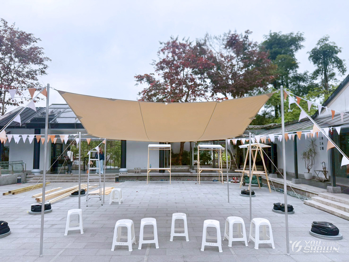 LINE_ALBUM_坪林13001、4✖️4方形天幕、串旗30、鐵板、沙包、棧板、攤架_260402_13