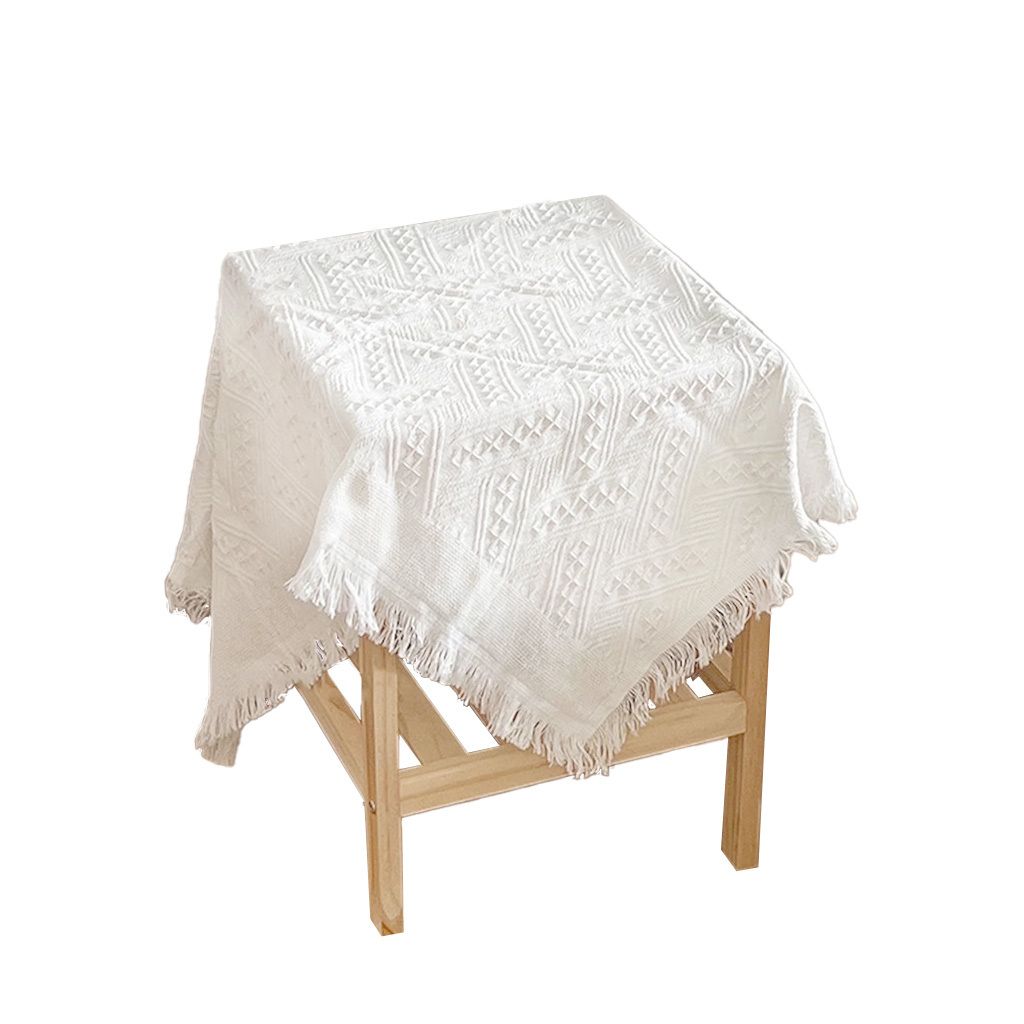 編織格紋桌布 90x90
