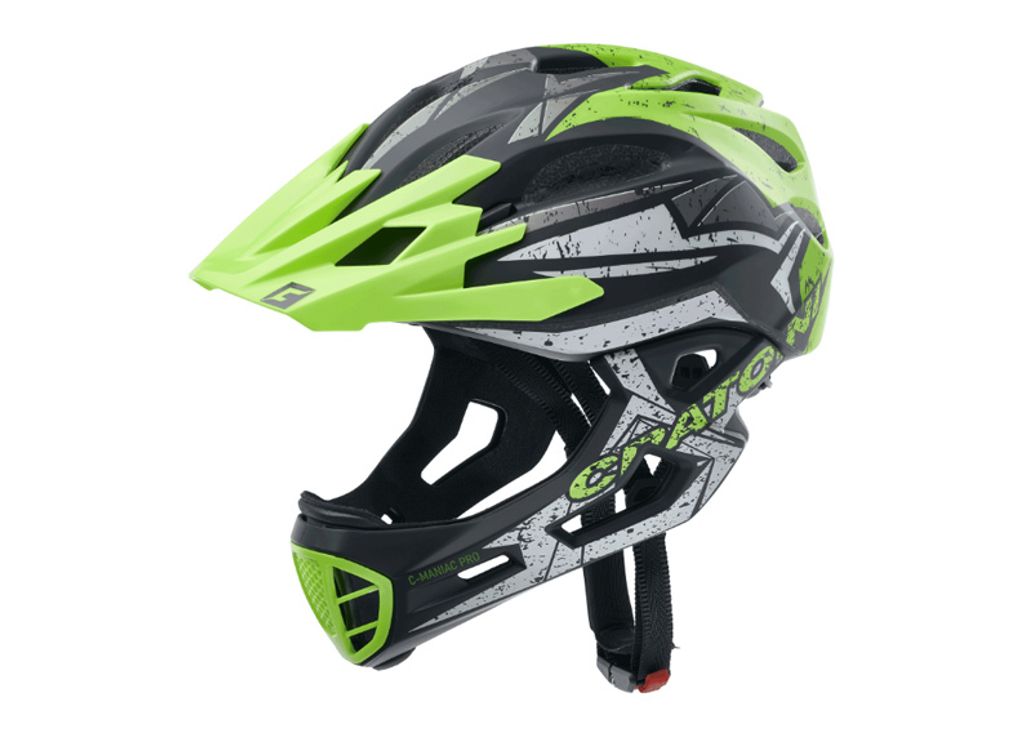 C-Maniac Pro black-grey-lime matt