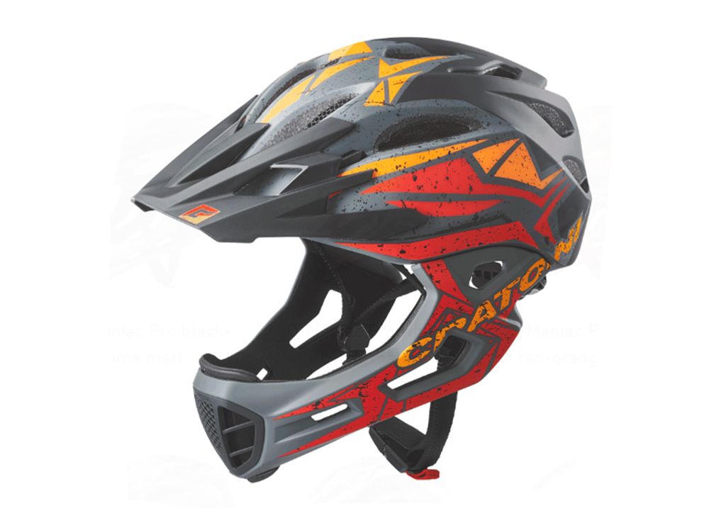 C-Maniac Pro black-red-orange matt