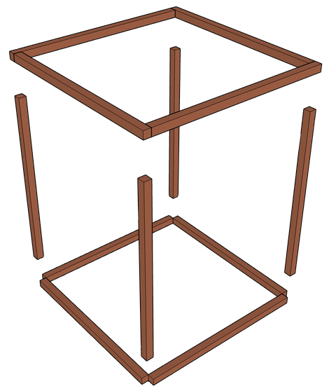 木框架3
