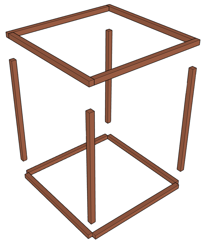 木框架3