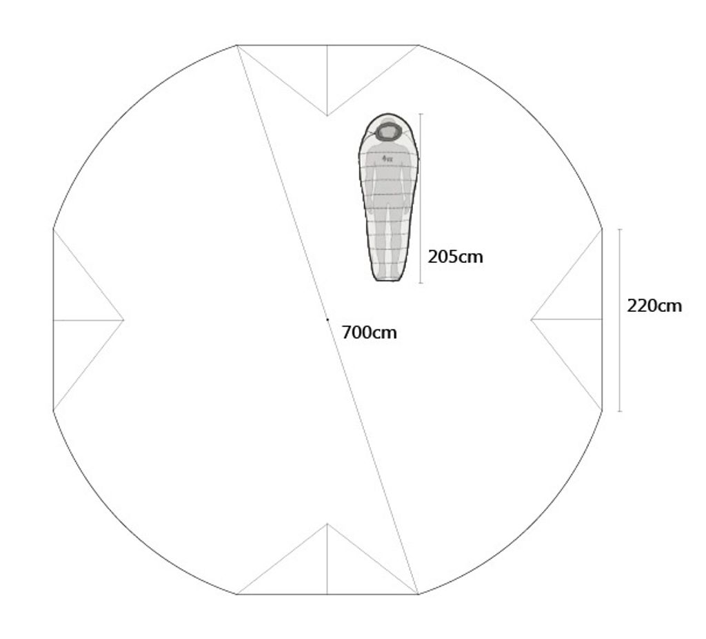 700鐘型帳內部尺寸圖_工作區域 1