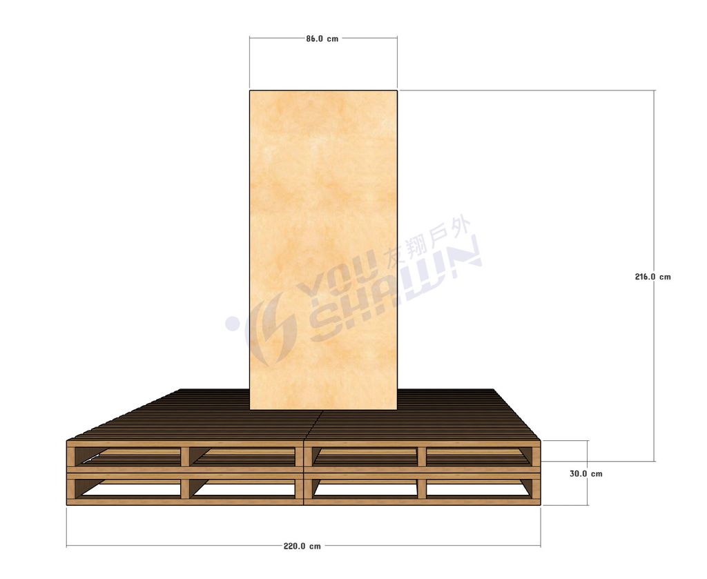 木棧板展示台(小)-1