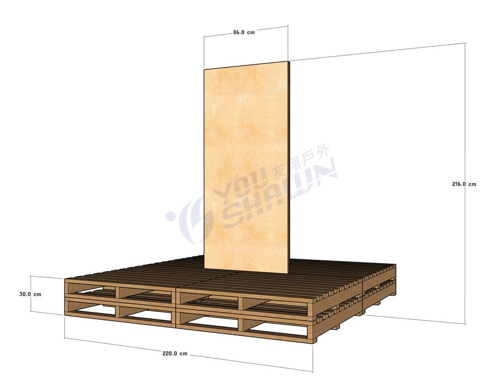 木棧板展示台(小)-2