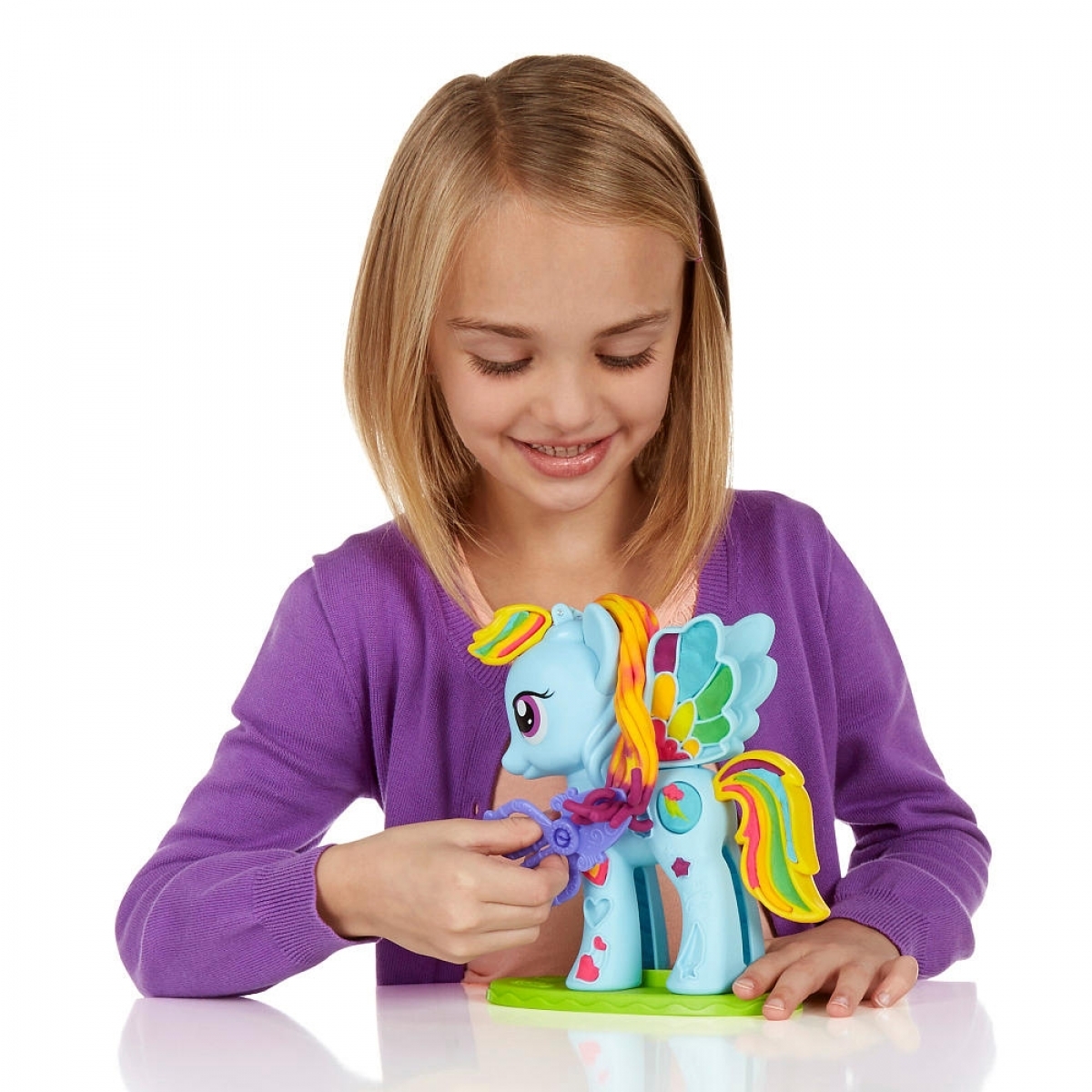 play doh my little pony rainbow dash style salon playset play doh my little pony rainbow dash style salon playset
