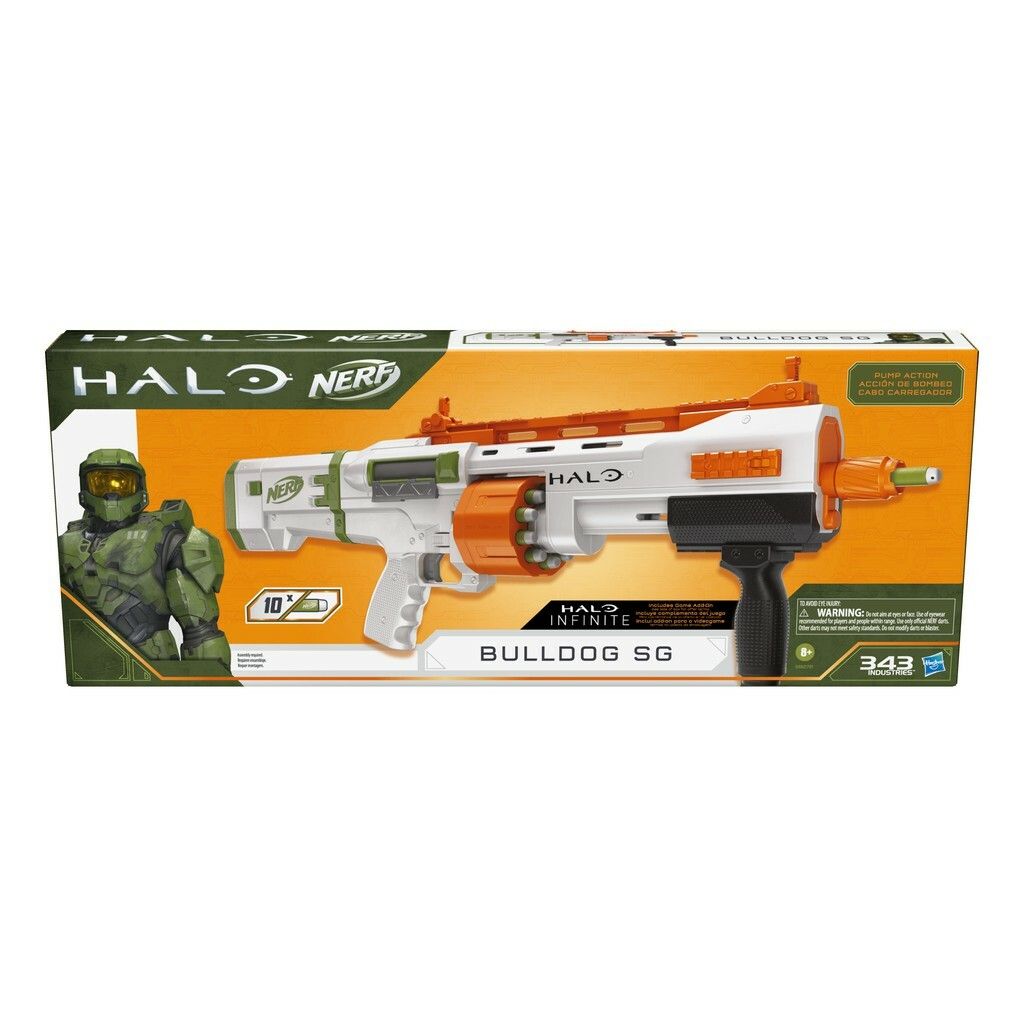 Nerf Halo Bulldog SG Dart Blaster – Kids Forte