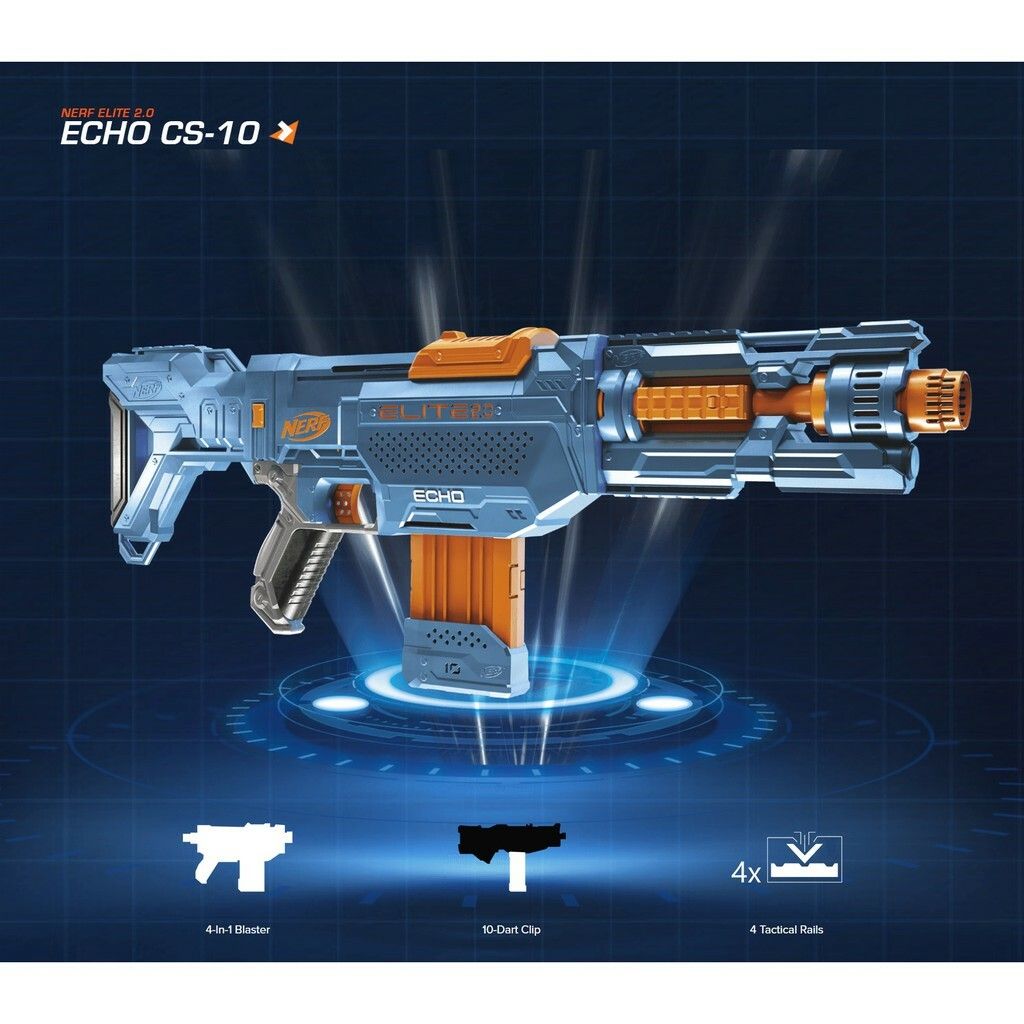 Nerf Elite 2.0 Echo CS-10 Blaster – Kids Forte