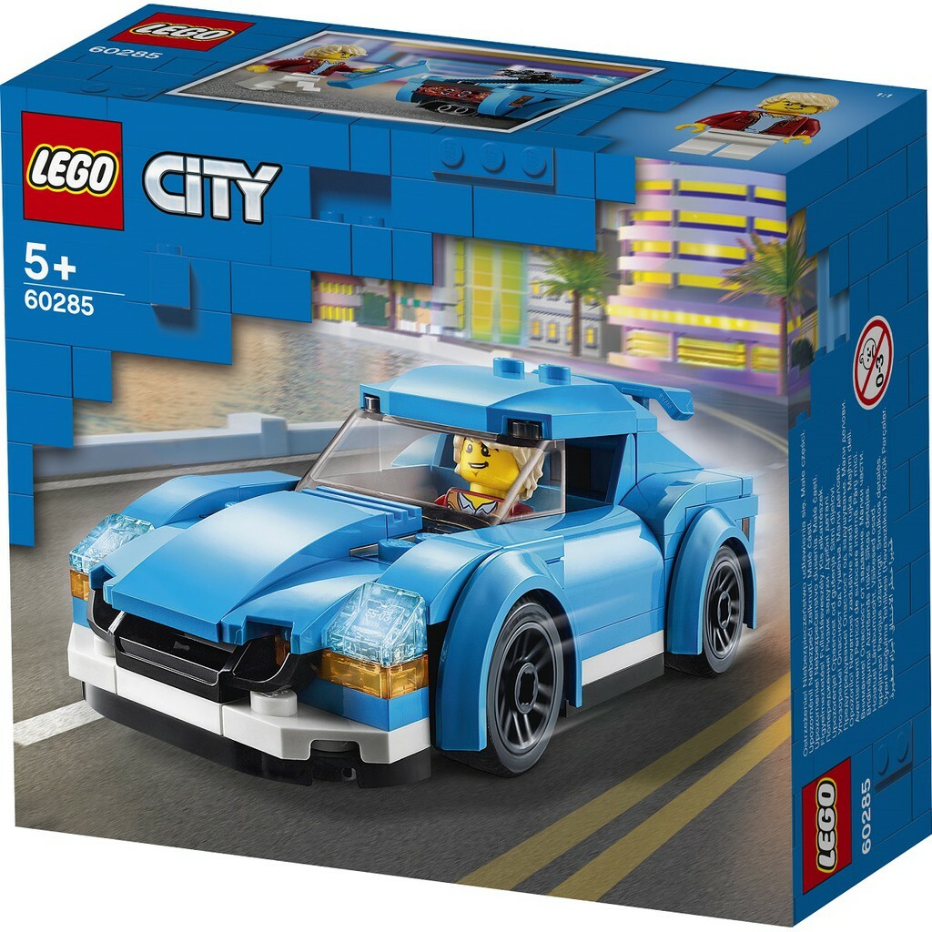 LEGO® City Great Vehicles 60285 Sports Car (89 Pieces) – Kids Forte