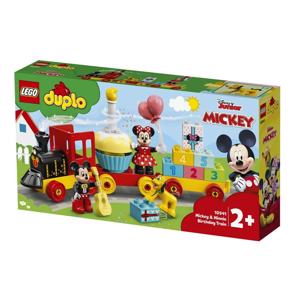 LEGO® DUPLO® 10941 Disney™ Mickey & Minnie Birthday Train (22 Pieces) –  Kids Forte