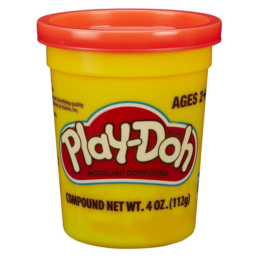 orange play doh