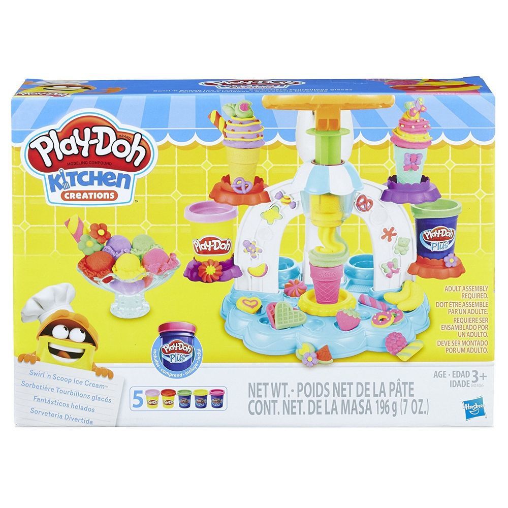 Play-Doh Sweet Shoppe Swirl 'N Scoop Ice Cream – Kids Forte