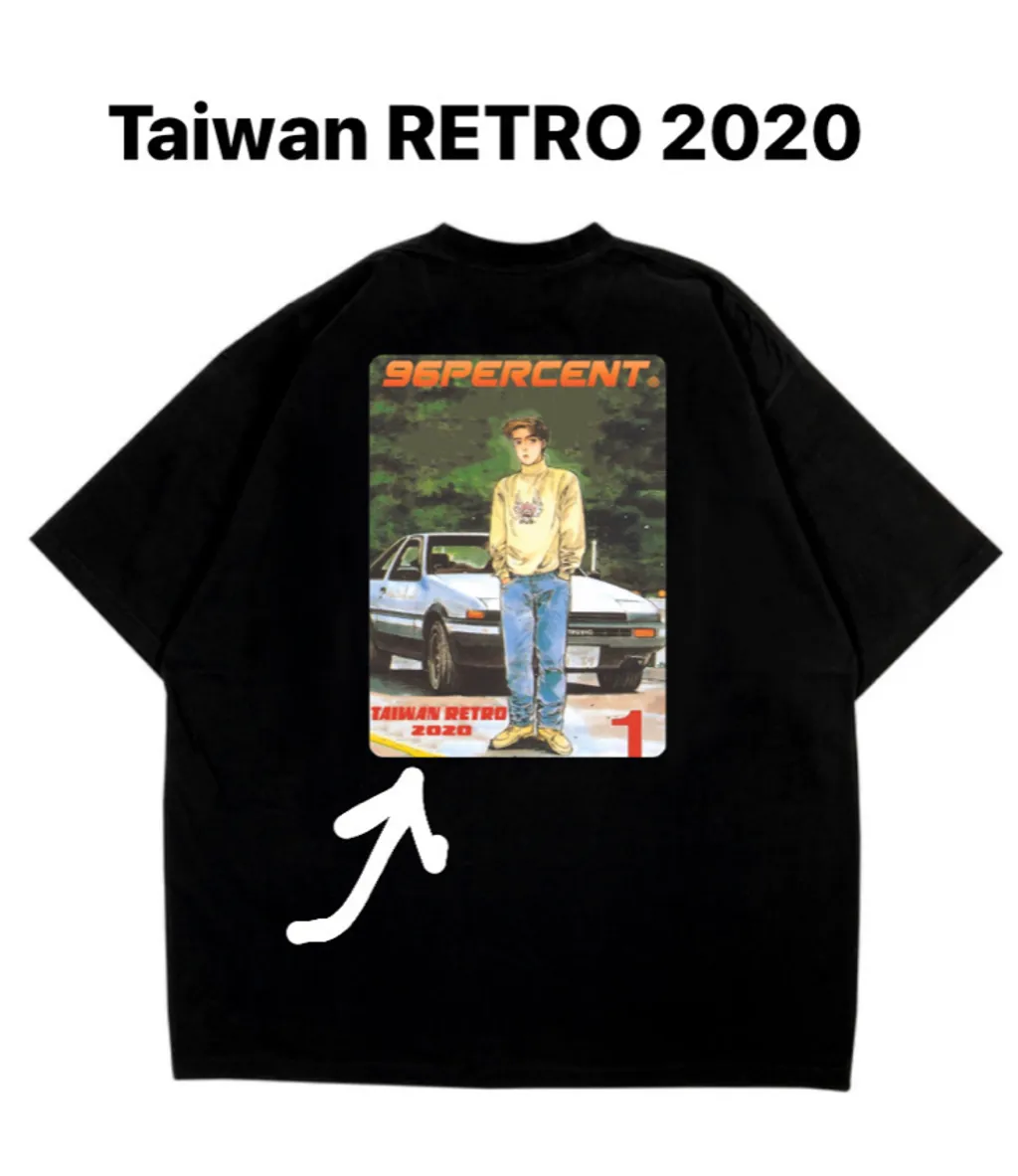 韓國品牌sentence 聯名96 Taiwan限定頭文字d Mib Official