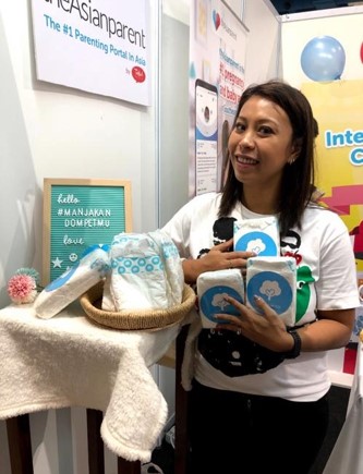 The Manja Company exhibiting with theAsianparent at Today's Baby Expo Sept 2019