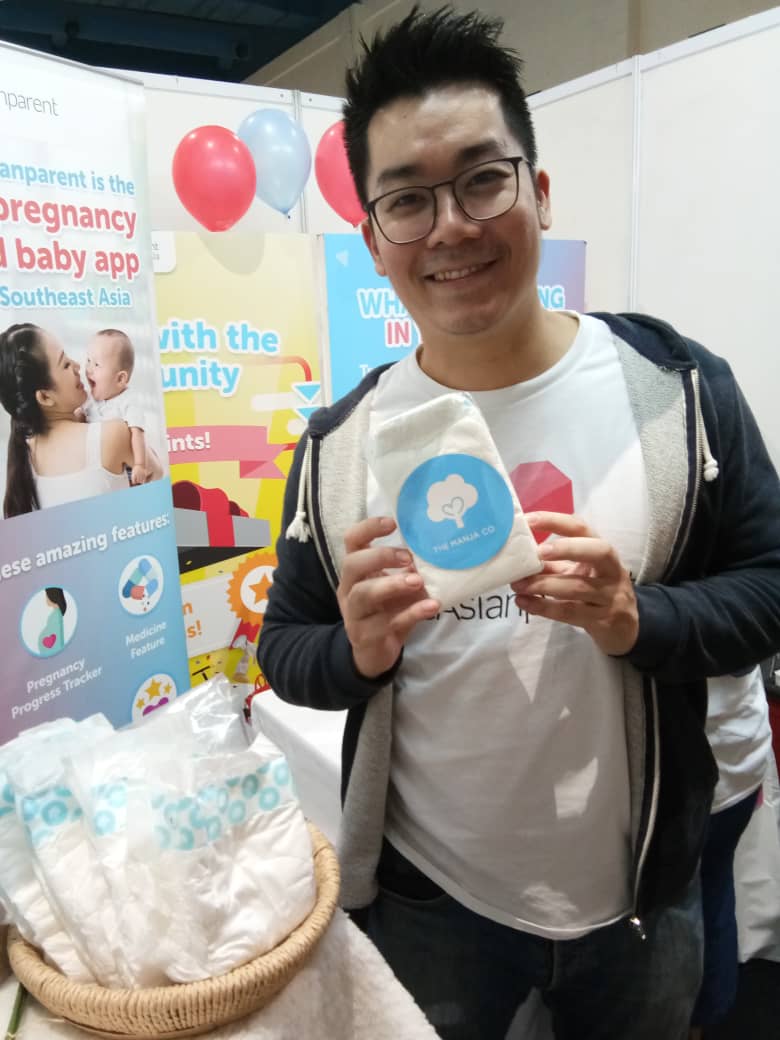 The Manja Company exhibiting with theAsianparent at Today's Baby Expo Sept 2019