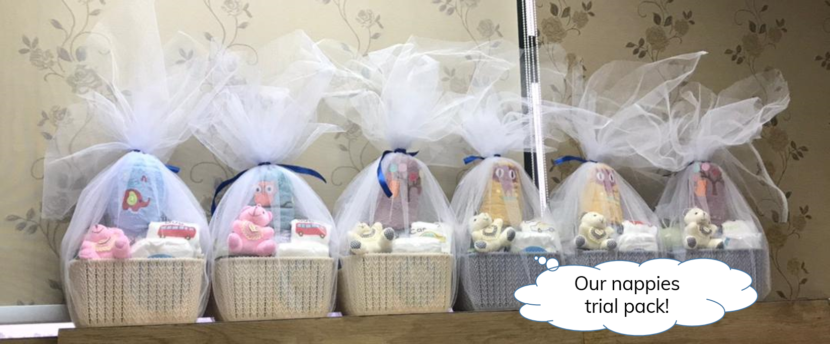 KPJ Welcome Hamper contains Nappies by The Manja Company