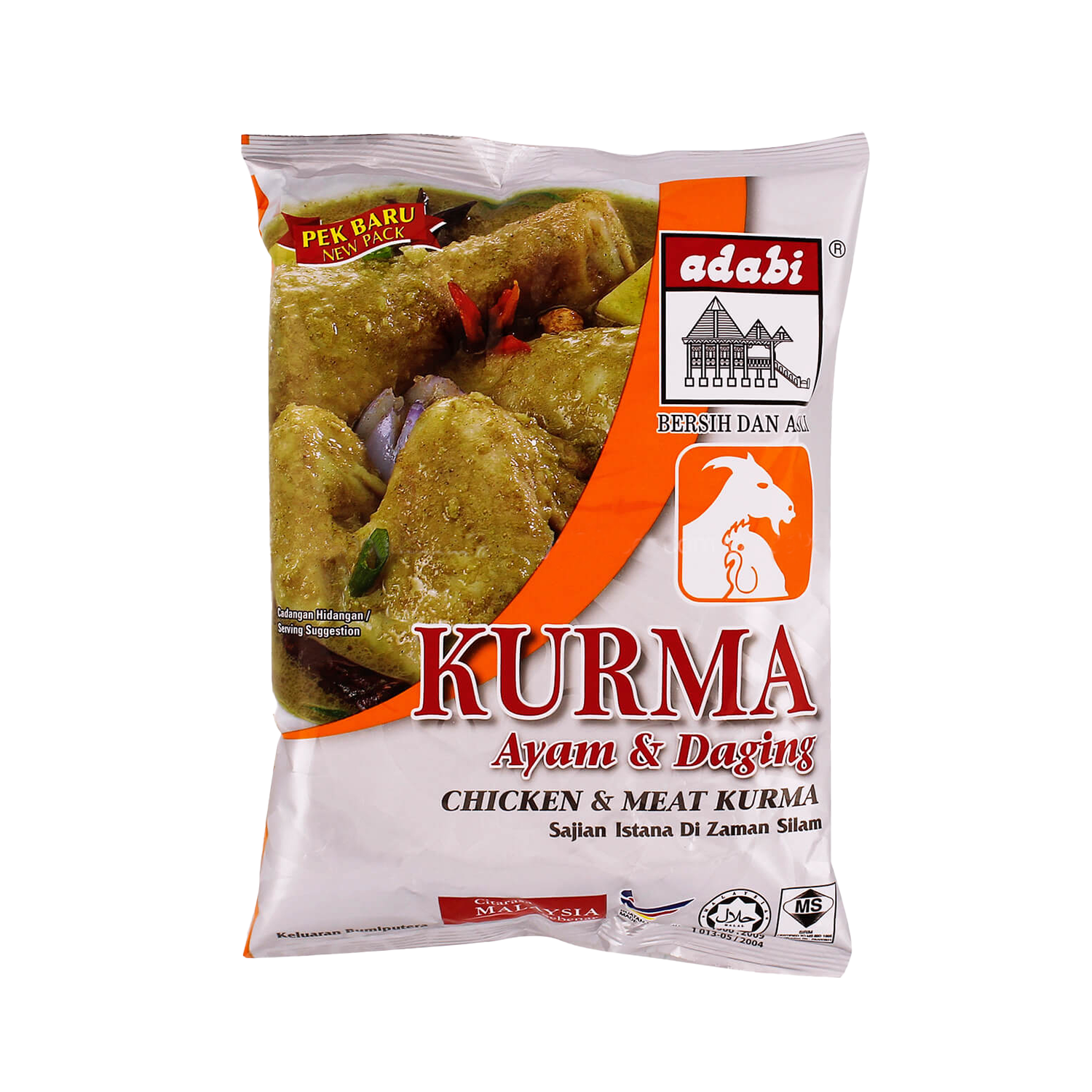 Adabi Kurma Ayam & Daging (250G) – Ayam Kita Fresh & Frozen