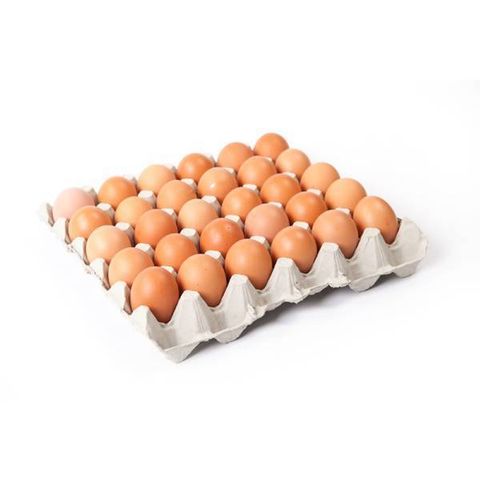 Tray of Fresh Eggs