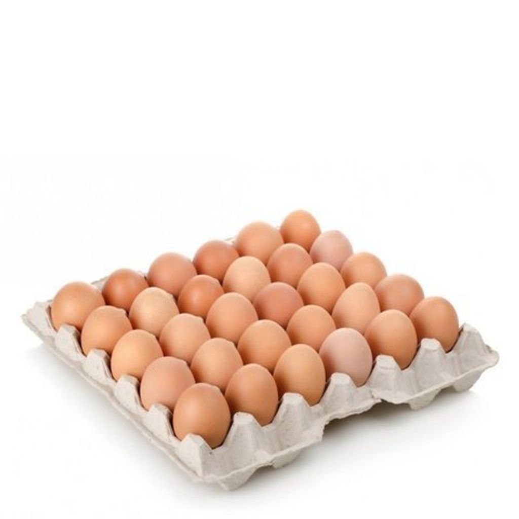 Tray of Fresh Eggs