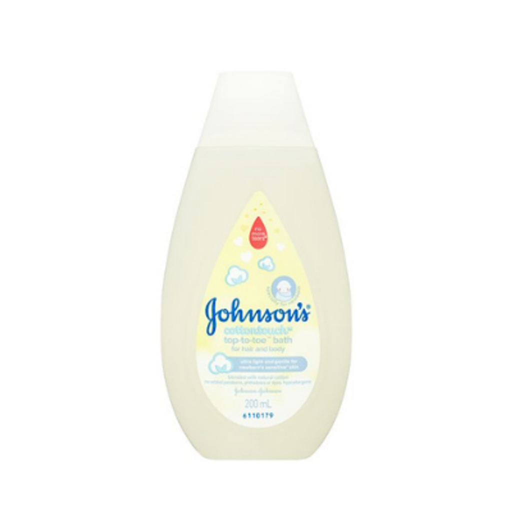 Johnson's Cotton Touch Top-to-Toe Bath 200ml