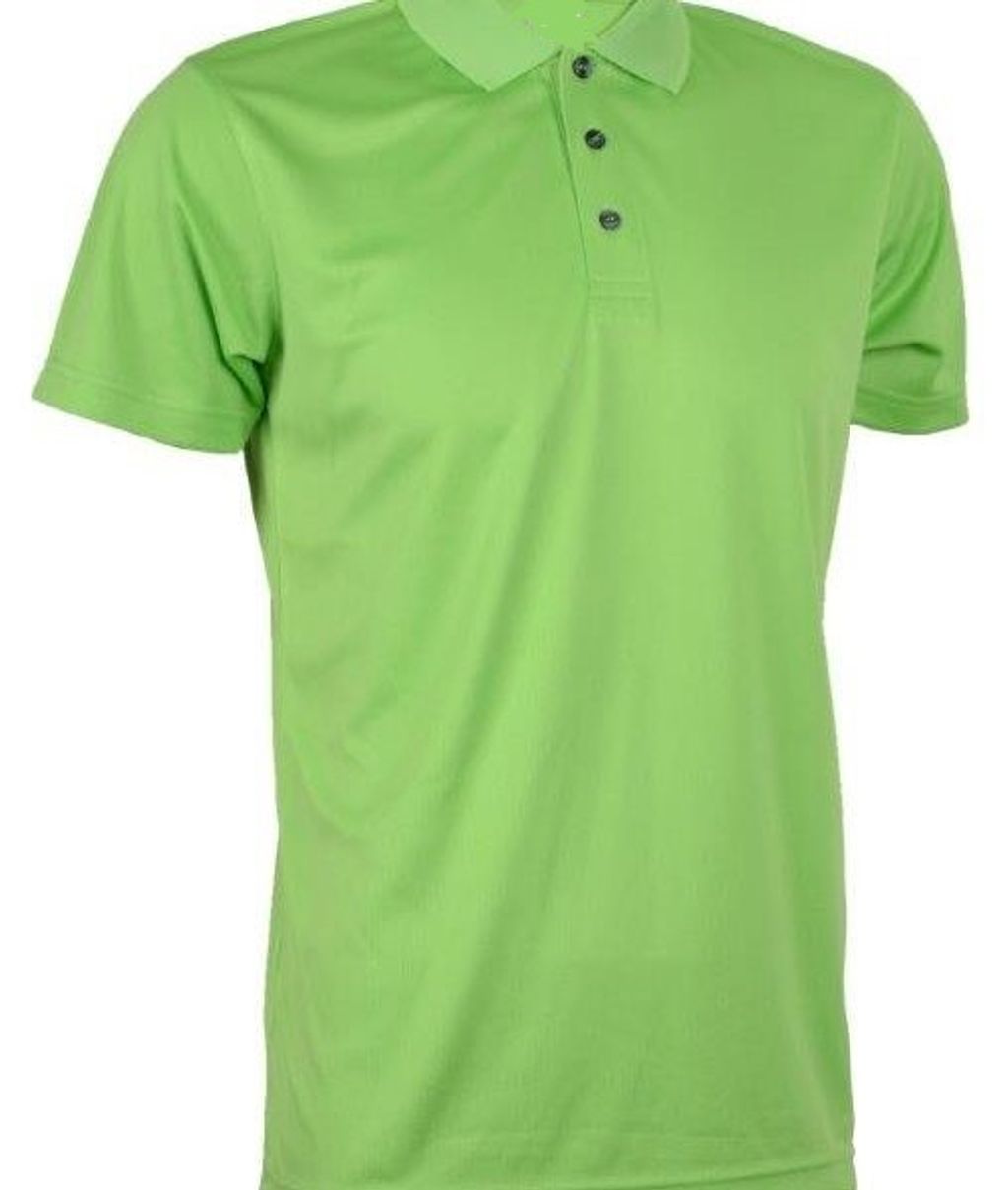 Outrefit Microfiber Collar Polo Shirt Apple Green.jpg