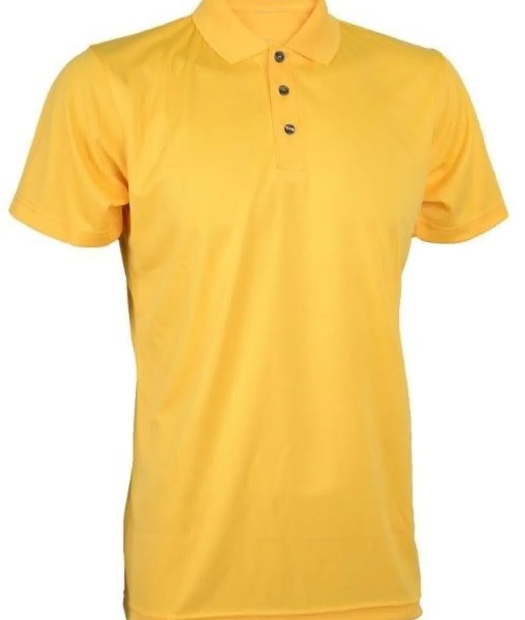 Outrefit Microfiber Collar Polo Shirt Lemon Yellow.jpg