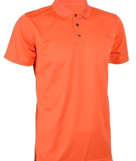 Outrefit Microfiber Collar Polo Shirt Fresh Orange.jpg