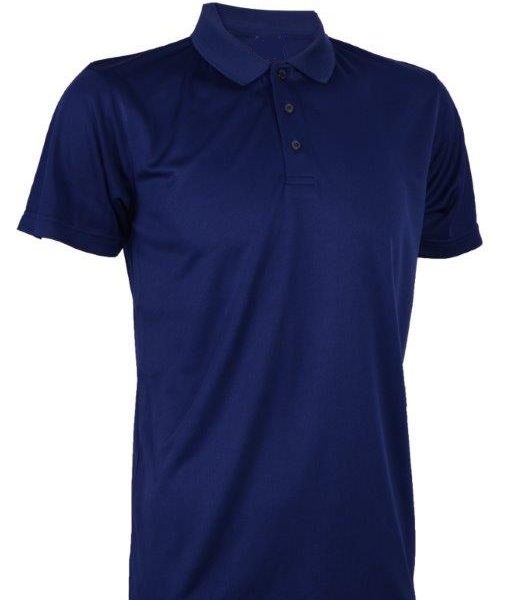 Outréfit Microfiber Unisex Plain Collared Polo Shirt RGT-QDP 5309 Navy Blue  – Prime Print