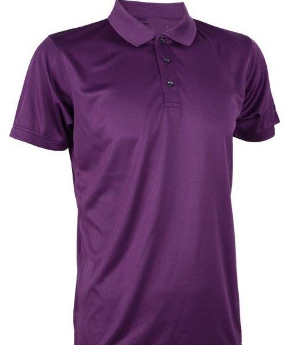 Outrefit Microfiber Collar Polo Shirt Blackberry Purple.jpg
