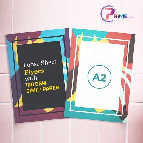 A2 Loose Sheet Flyers with 100gsm Simili Paper.jpeg