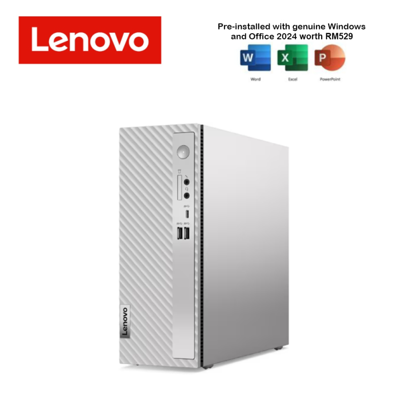Lenovo IdeaCentre 3 07IRB8 90VT00FPMI SFF Desktop PC Cloud Grey ( i7-14700, 16GB, 1TB SSD, Intel, W1