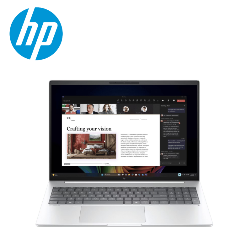 HP EliteBook 8 G1i-C72Q8PT 16"WUXGA Notebook AI Glacier Silver ( CU5 228V, 32GB, 512 GB SSD, Intel, 