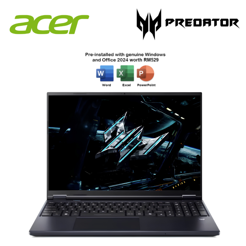 Acer Predator Helios Neo 16 AI PHN16-I31-72SS 16" WUXGA Laptop ( i7-14650HX, 16GB, 1TB, RTX5070 8GB,