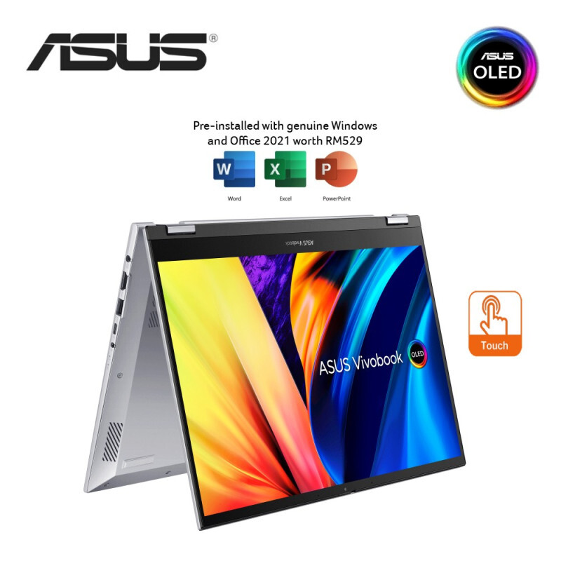 Asus Vivobook S 14 Flip OLED TN3402Y-AKN206WS 14'' 2.8K 2-in-1 Laptop ( Ryzen 7 7730U, 16GB, 512GB S
