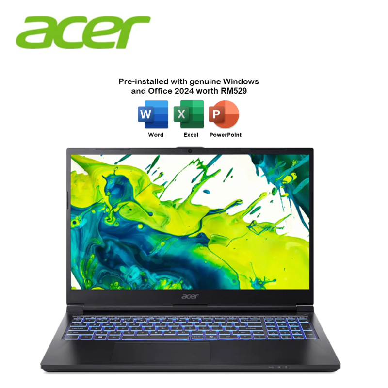 Acer Aspire 7 A715-59G-50YE 15.6'' FHD 144Hz Gaming Laptop ( i5-13420H, 16GB, 512GB SSD, RTX3050 6GB