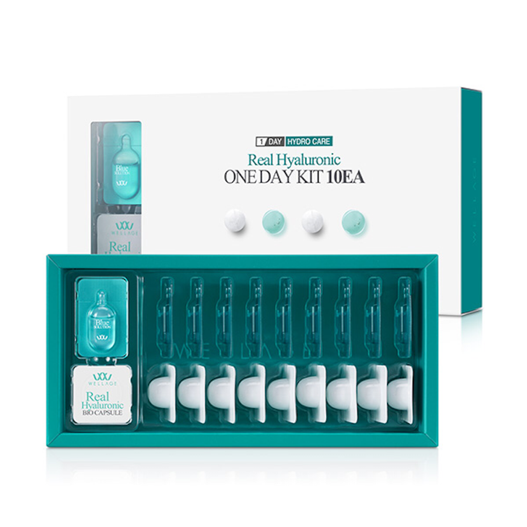 Wellage Real Hyaluronic One Day Kit (10ea) 维拉珠玻尿酸魔法丸 F1PNG.PNG