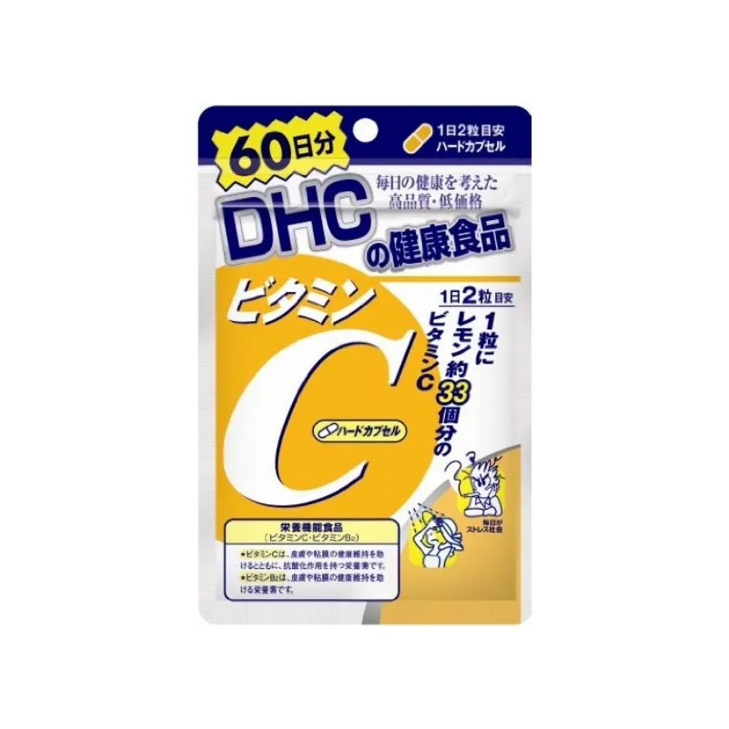 Dhc Vitamin C Capsule Supplement 60 Days 120粒 维他命c Amzbeauty96