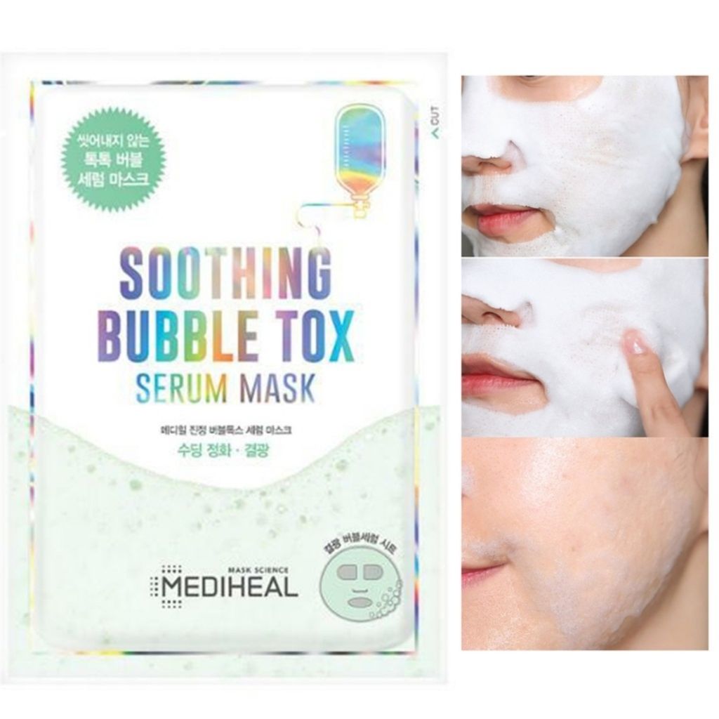 Mediheal Soothing Bubble Tox Serum Mask (18ml x 10ea) D01.jpg