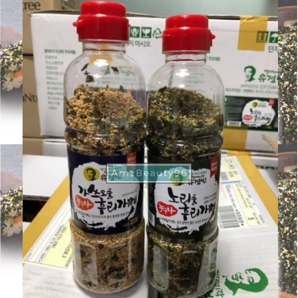 Korean Seaweed with Sesame (220g) 韩国南大门 著名手工炒 海苔芝麻松 S08.png